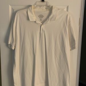 Men’s XXL St John’s Bay White Polo Shirt